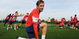 Hình ảnh Arsenal tập luyện trước trận đấu với Burnley